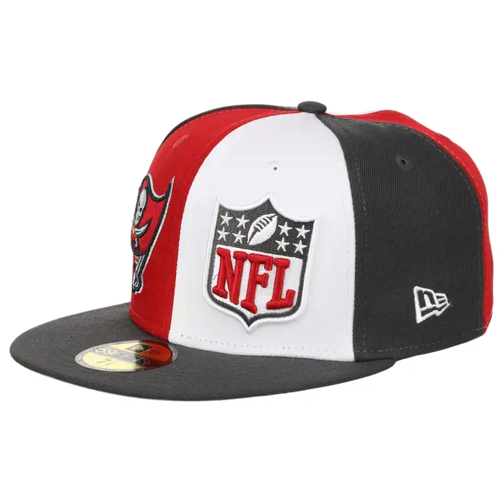 Tampa Bay Buccaneers 23 NFL OF Sideline 59FIFTY ROUGE/BLANC/CHAR