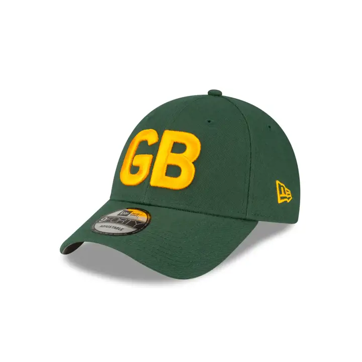 Green Bay Packers 23 NFL OF Sideline Historic 9FORTY DKGRN