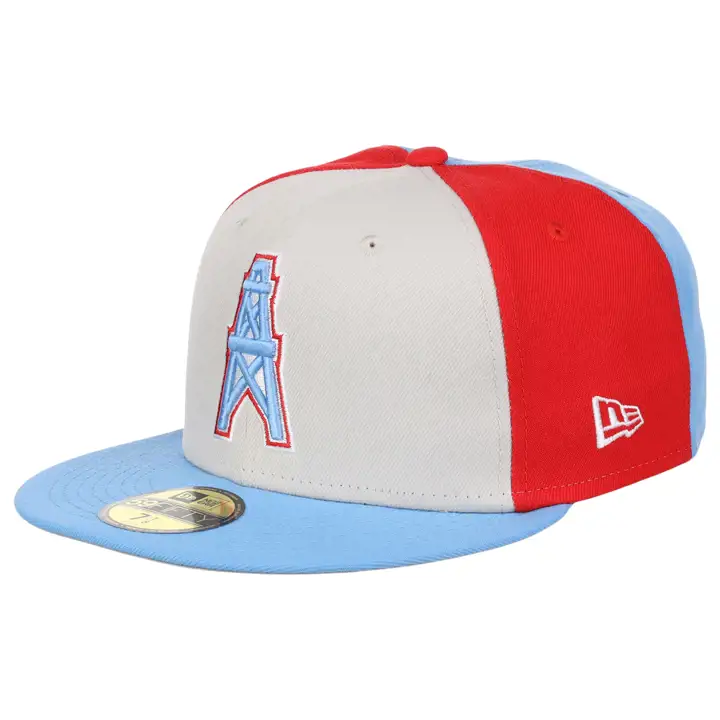 Houston Oilers 23 NFL OF Sideline Historic 59FIFTY STONE/LBL