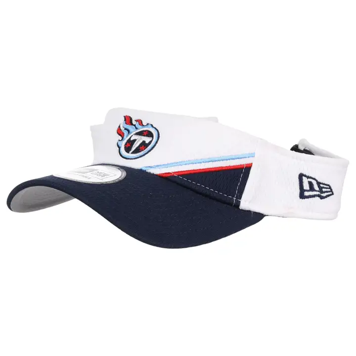 Visière de supporter Tennessee Titans 23 NFL OF blanche/bleu marine