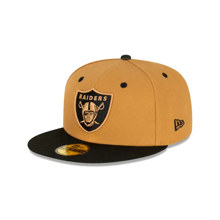 LAS VEGAS RAIDERS 5950 WHEAT BLACK whe/ blk