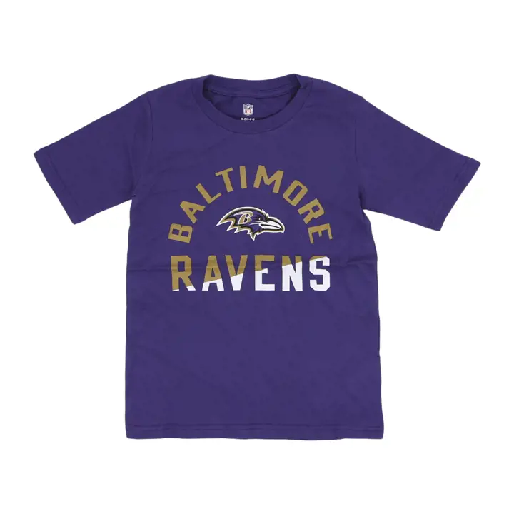 T-shirt jeune mi-temps NFL Baltimore Ravens