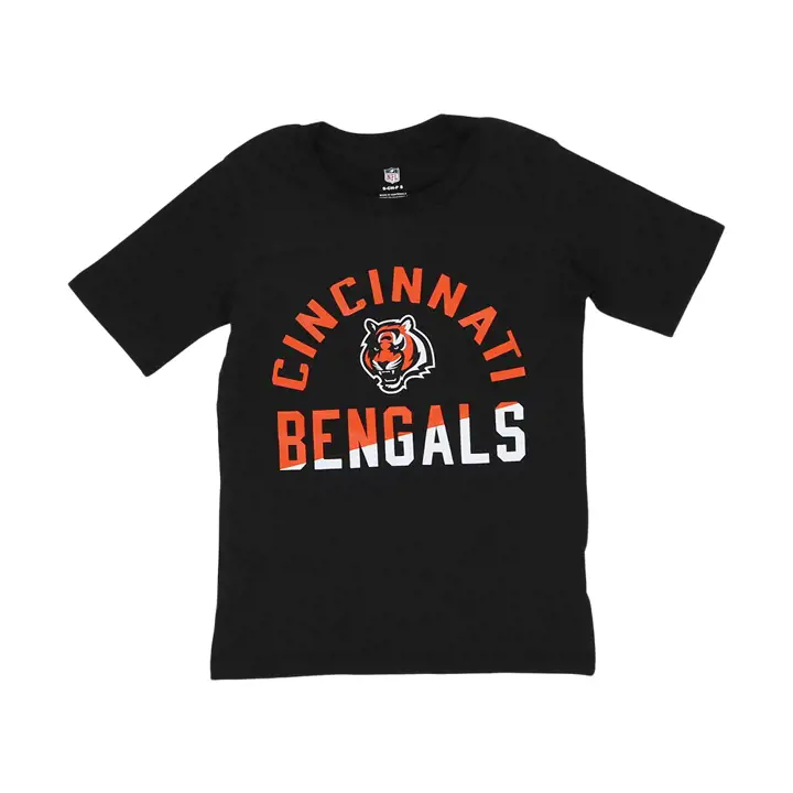 T-shirt NFL "Halftime" pour jeune des Bengals de Cincinnati - noir