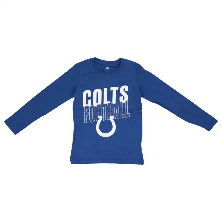 T-shirt à manches longues NFL Youth Showtime des Colts d'Indianapolis