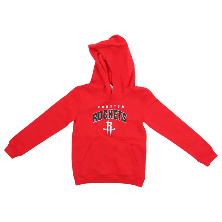 HOUSTON ROCKETS NBA Sweat à capuche classique Stadium pour jeune rouge