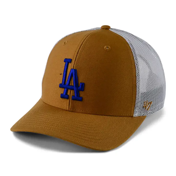 Casquette trucker Los Angeles Dodgers MLB Camel TC Logo '47 Camel/Blanc