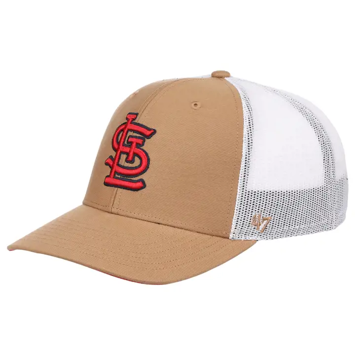 Casquette Trucker St. Louis Cardinals MLB Camel TC Logo '47 Camel/Blanc
