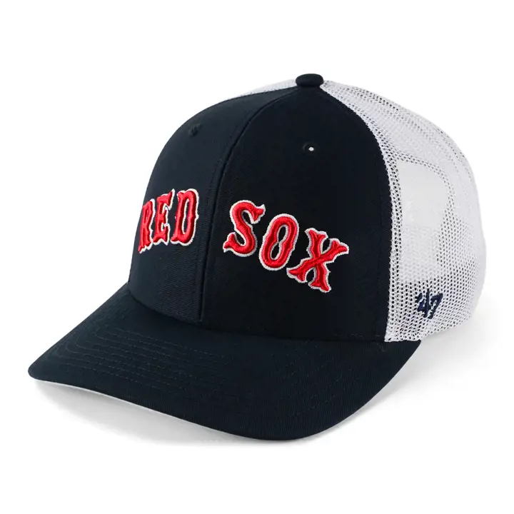 Casquette trucker Boston Red Sox MLB Script '47 bleu marine