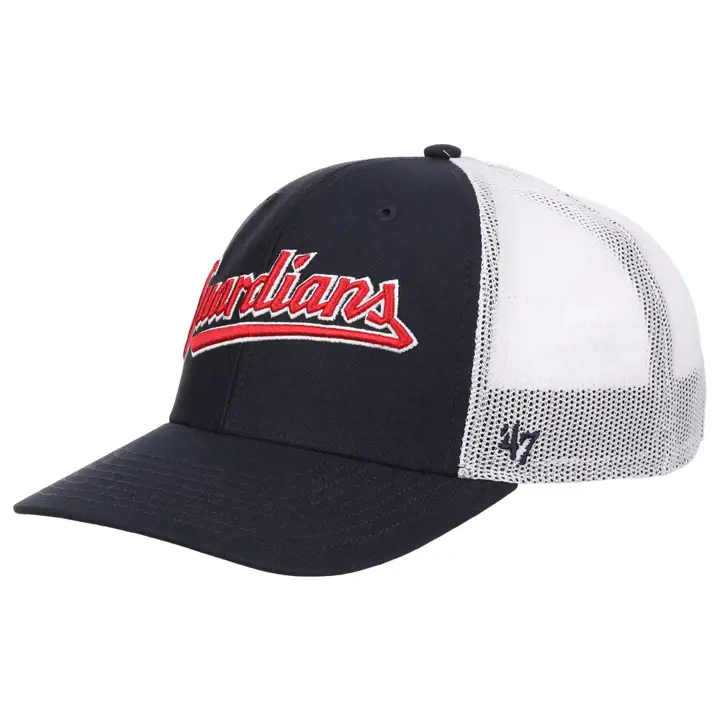Casquette trucker marine MLB Cleveland Guardians Script '47