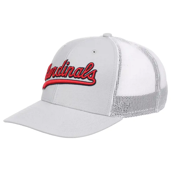 Casquette filet Trucker « ’47 MLB Script » rouge St. Louis Cardinals