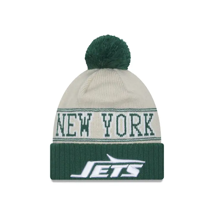 New York Jets 23 NFL Historic Sport Knit STONE/VERTFONCÉ