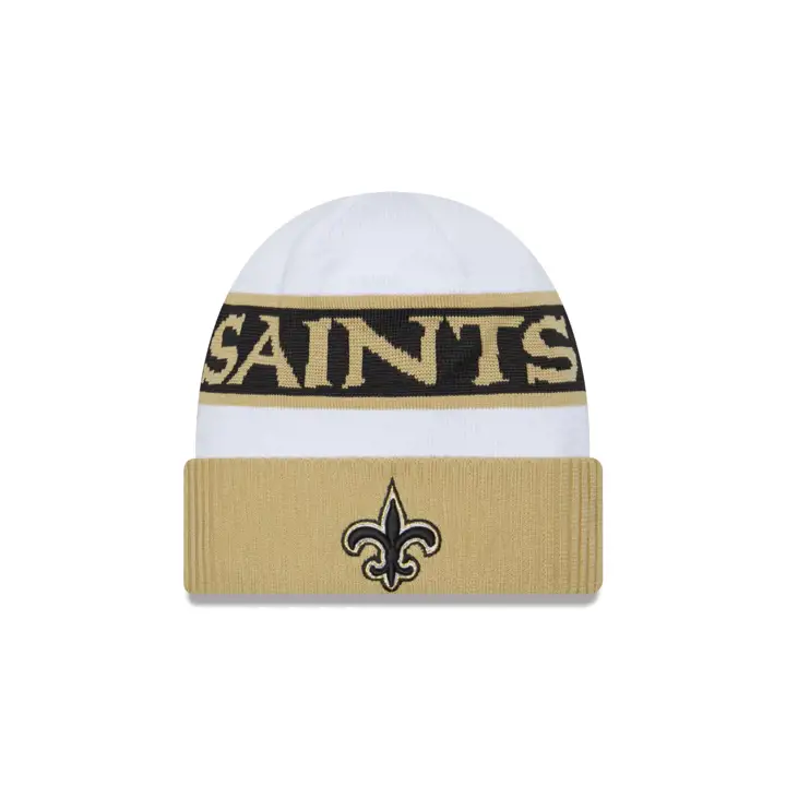New Orleans Saints 23 NFL Tech Knit BLANC/OR
