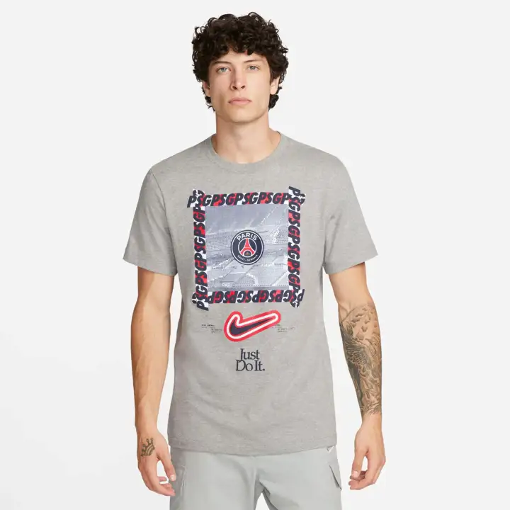 T-shirt Paris Saint-Germain Club Team NOUVEL ADIDAS GRY
