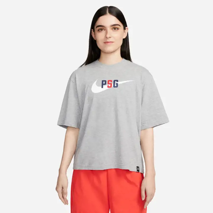 Paris Saint-Germain Club EquipeFemmes T-shirt SWOOSH  gris