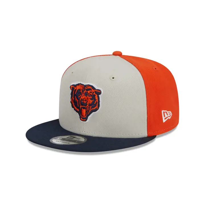 Chicago Bears NFL 23 Casquette officielle 9Fifty sideline gris/bleu marine/orange