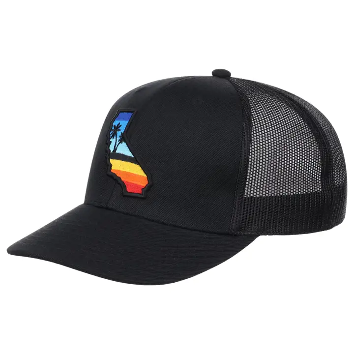 CALIFORNIA LC Broderie Noire Views blk