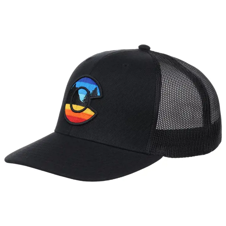 COLORADO LC Black Broderie Vues noir