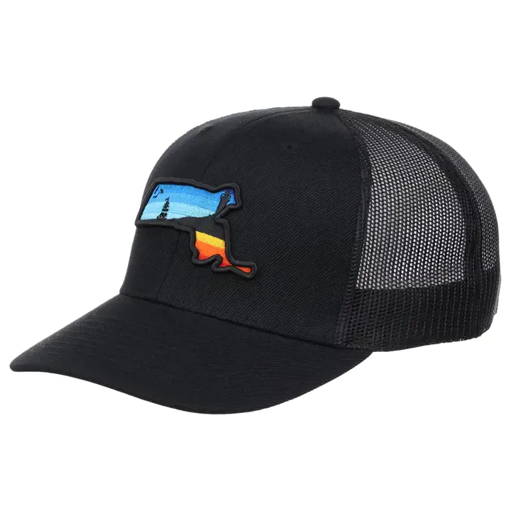 MASSACHUSETTS LC Broderie noire Vues  blk