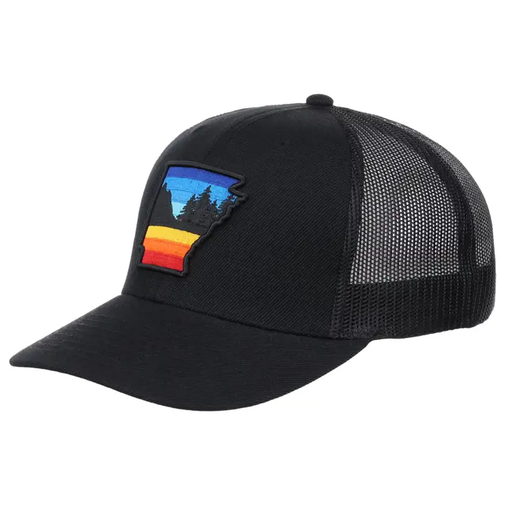 ARKANSAS LC Broderie Noire Vues blk