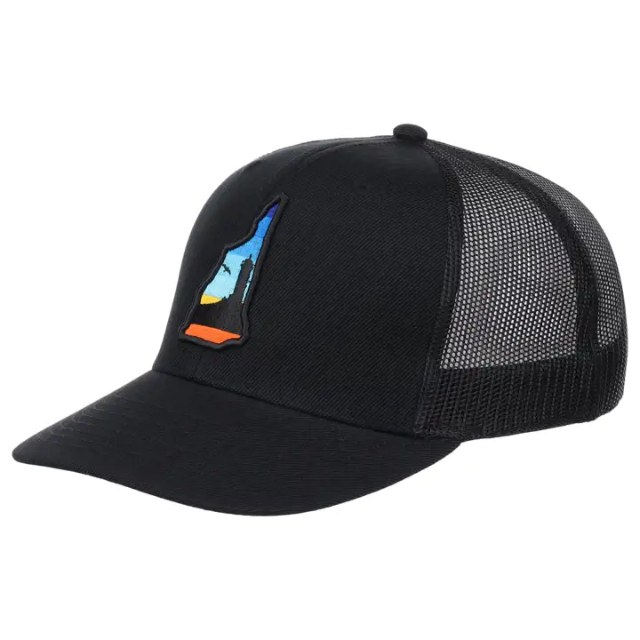NEW HAMPSHIRE LC Broderie noire Vues  noir