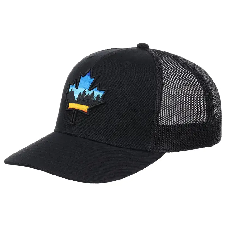 Canada LC Vues de broderie noire blk