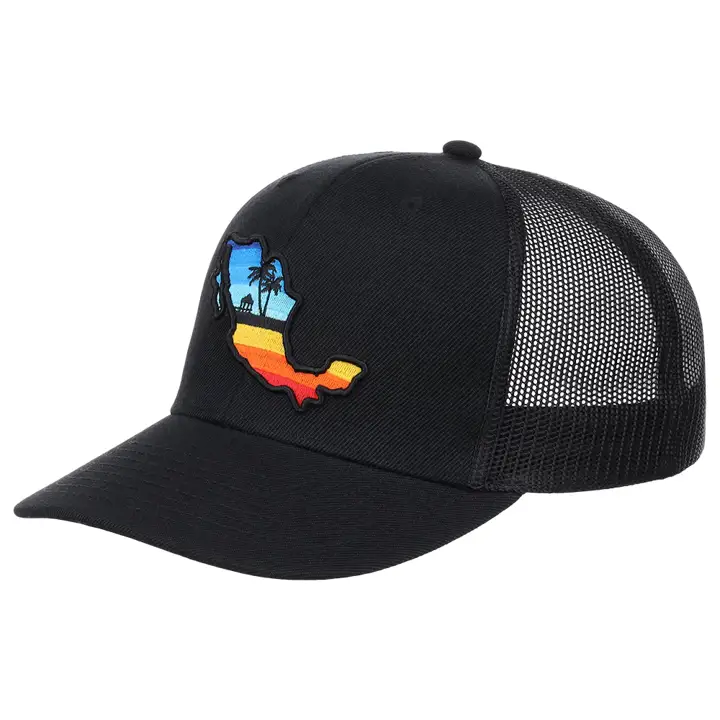 Mexico LC Broderie noire Vues blk