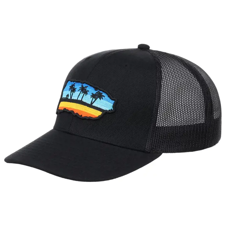 PUERTO RICO LC Broderie noire Vues noir