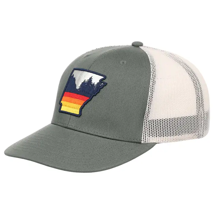 ARKANSAS LC Broderie verte Vues olv