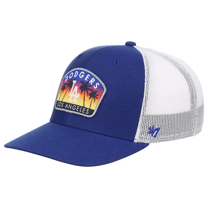 Casquette de camionneur « 47 » RBL des Dodgers de Los Angeles avec écusson de région MLB