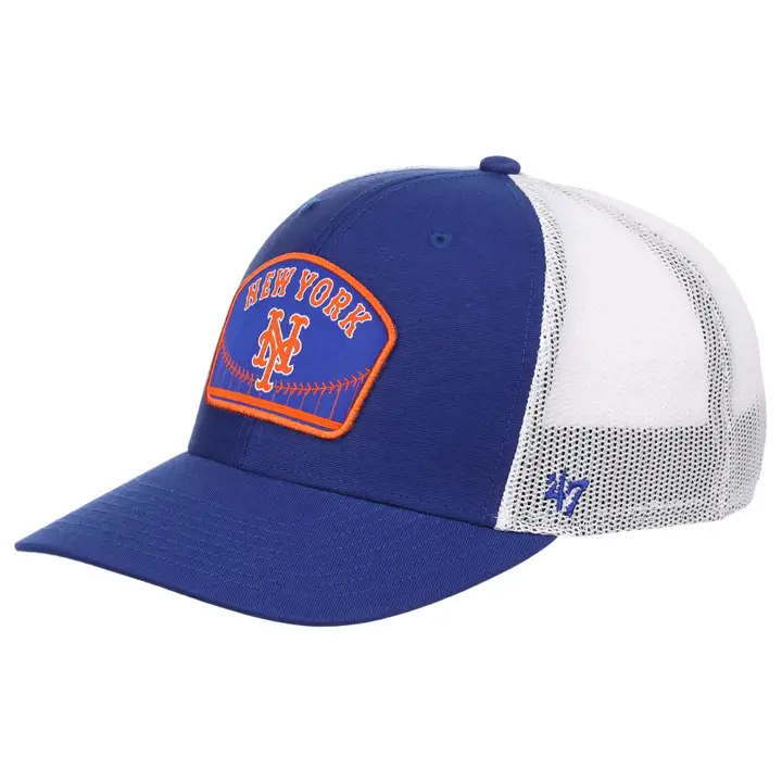 New York Mets MLB Écusson régional '47 Casquette trucker RBL