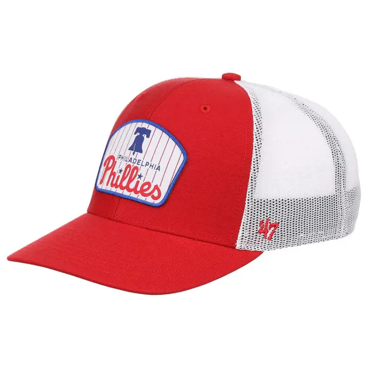 Philadelphia Phillies MLB Région Écusson Casquette Trucker '47 ROUGE