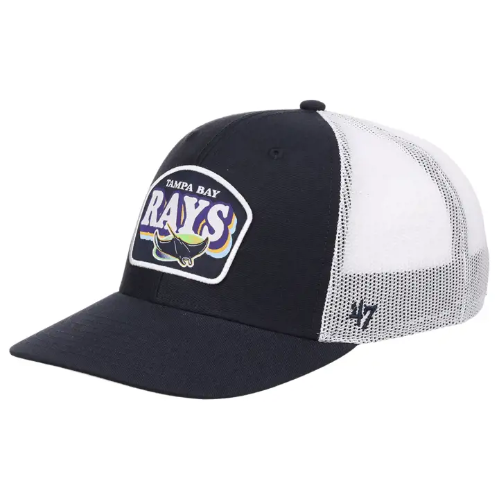 Casquette trucker '47 Tampa Bay Rays MLB Region Patch BLEU MARINE