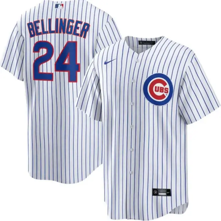 Maillot Replica Officiel Joueur MLB Chicago Cubs Cody Belling
