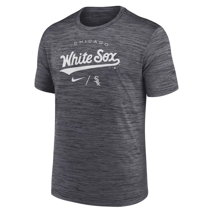 T-shirt Chicago White Sox MLB Velocity Gametime - Noir