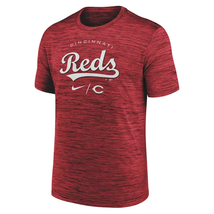 T-shirt rouge Gametime Velocity MLB des Reds de Cincinnati