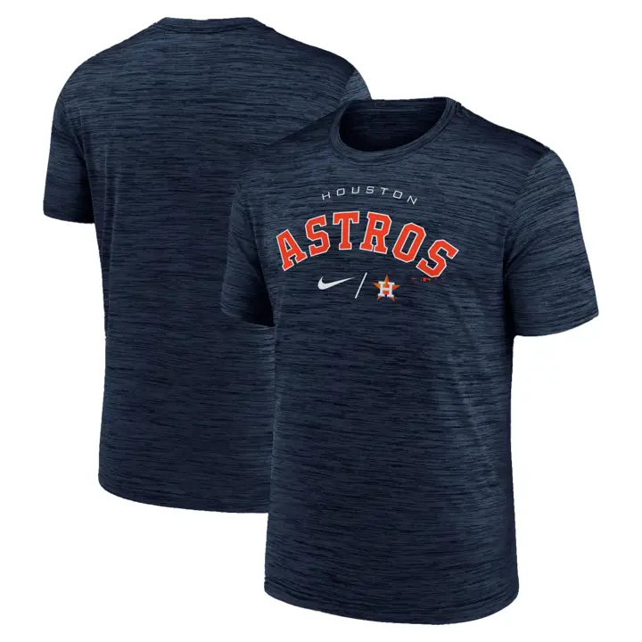 T-shirt MLB Houston Astros Velocity Gametime bleu marine