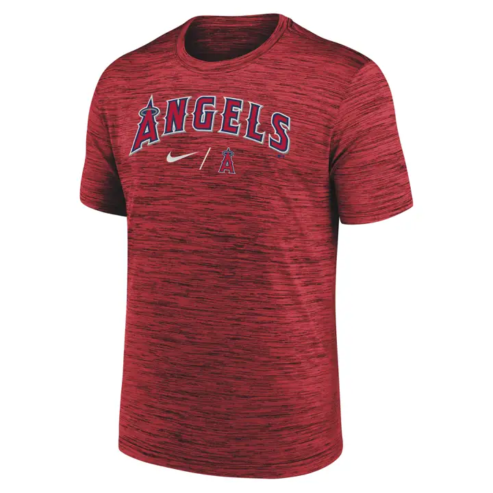 T-shirt rouge Los Angeles Angels MLB Velocity Gametime