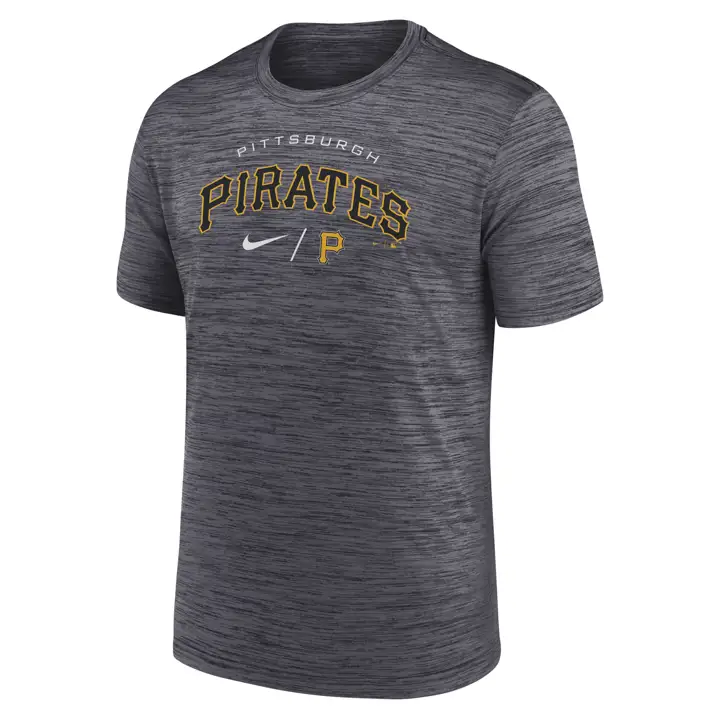 T-shirt Pittsburgh Pirates MLB Velocity Gametime noir