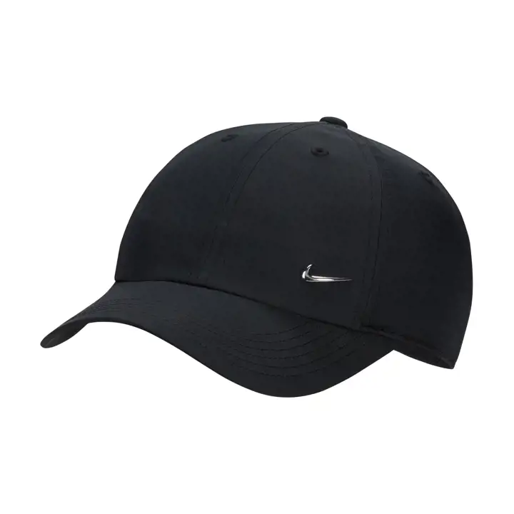 NIKE K CASQUETTE ENFANT CLUB METAL SWOOSH noir/argent
