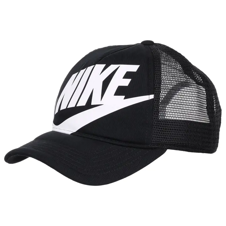 NIKE K NK RISE CASQ CBLK TRUCKER noir/blanc