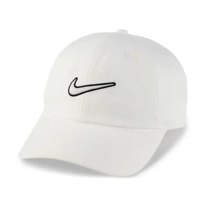 NIKE U NK CLUB CASQUETTE SWOOSH blc/blc