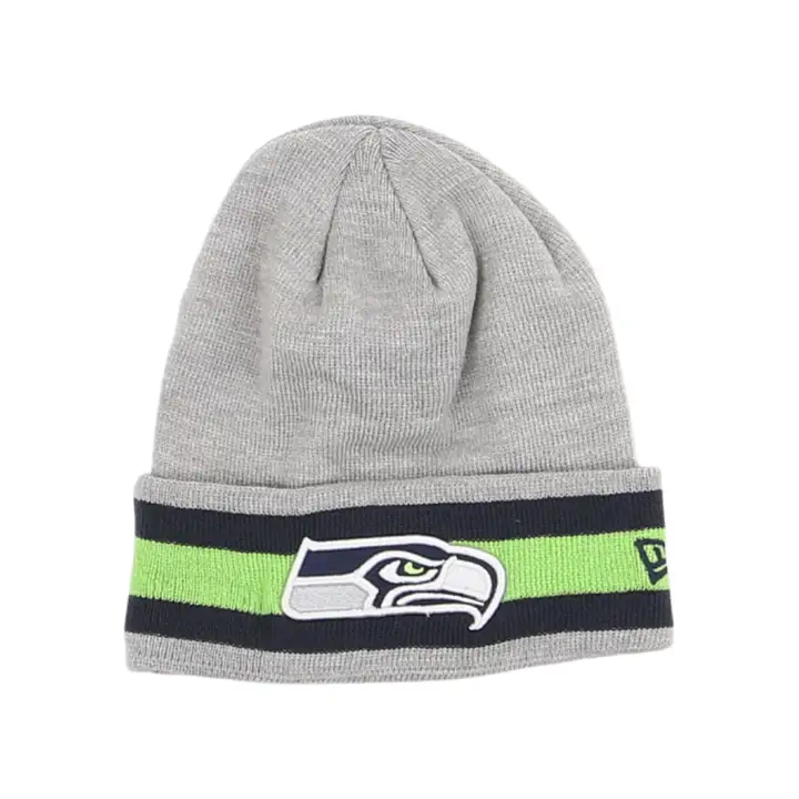 Bonnet tricoté avec bande Seattle Seahawks NFL gris