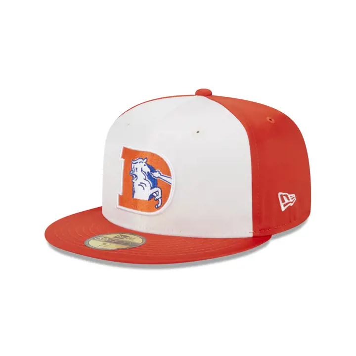 Denver Broncos NFL Rétro Satin 59FIFTY blc/marine