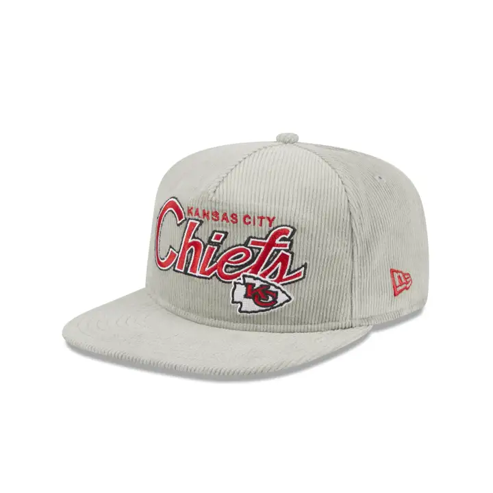 Casquette de golf en velours côtelé des Chiefs de Kansas City NFL