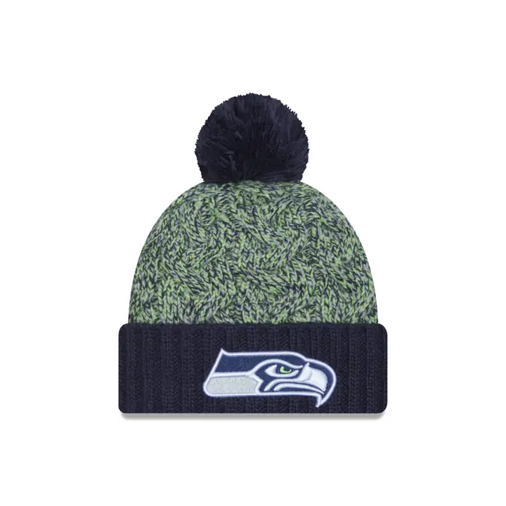 Seattle Seahawks NFL Femme Tricot Chiné marine
