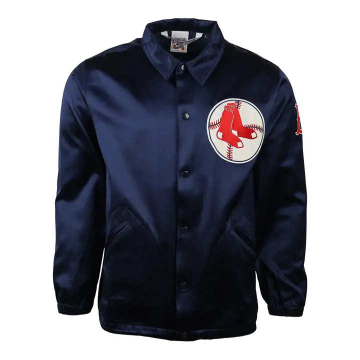 Boston Red Sox MLB Coupe-vent satiné 1967 BLEU MARINE