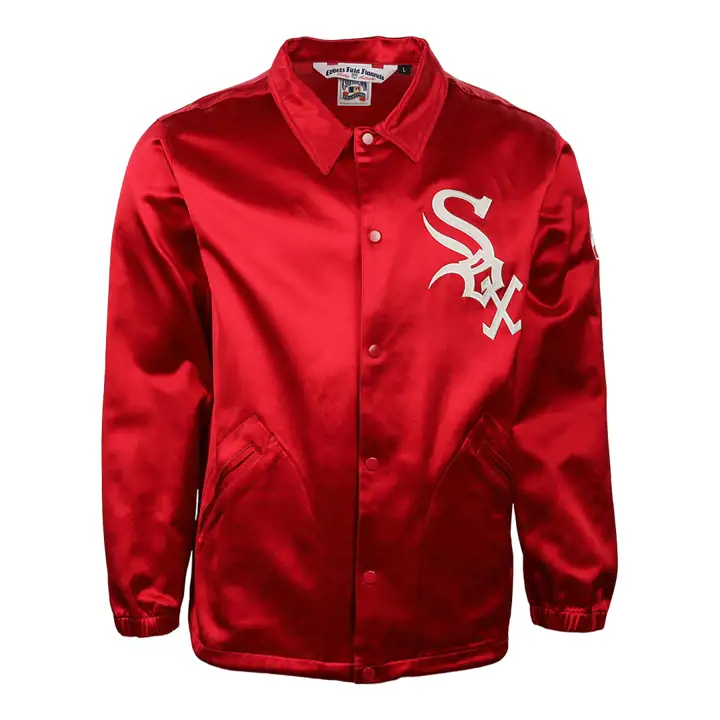 Chicago White Sox MLB Satin Windbreaker 1971 ROUGE