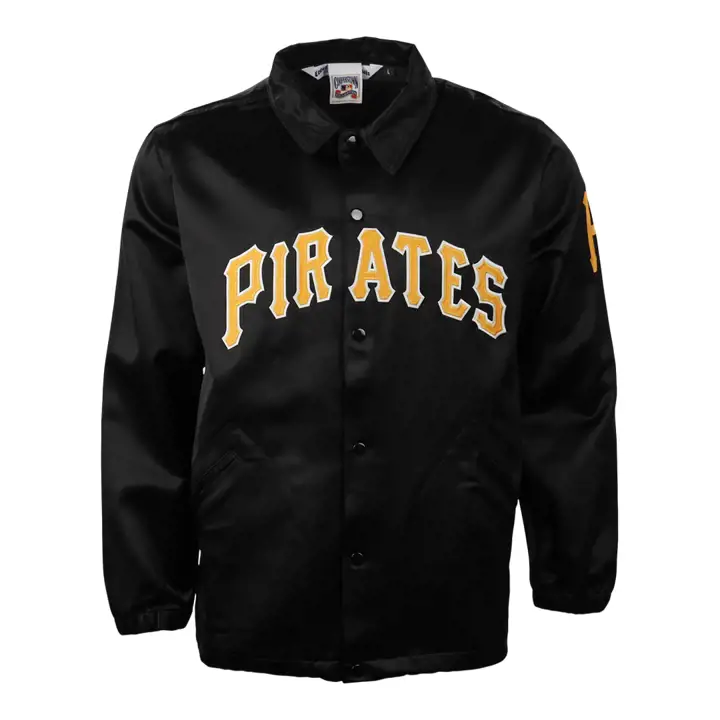 Coupe-vent satin MLB Pittsburgh Pirates 1960 NOIR