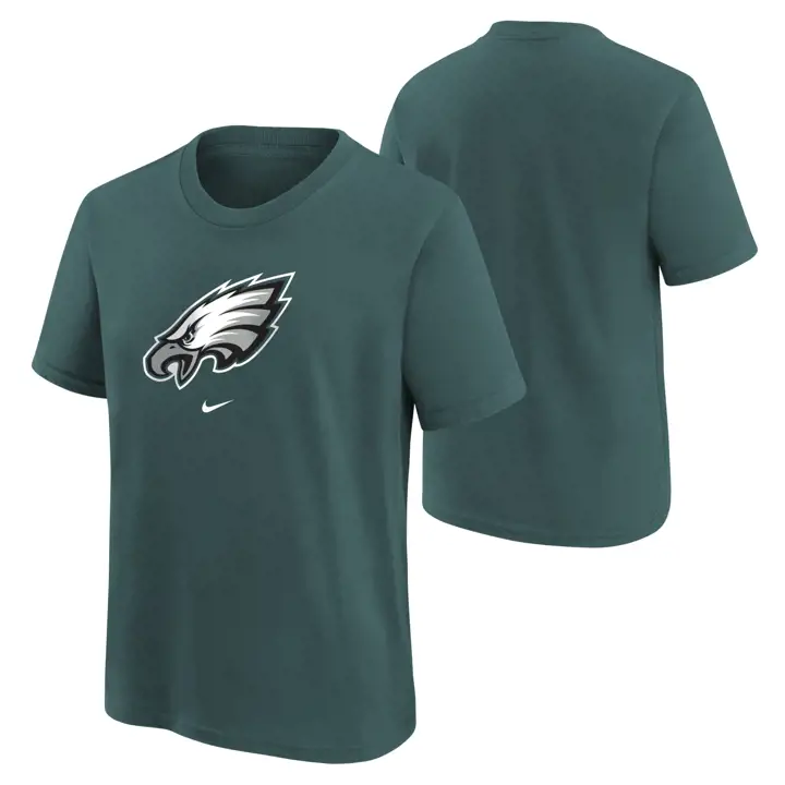 T-shirt Nike NFL Philadelphia Eagles Logo principal pour jeune enfant sarcelle