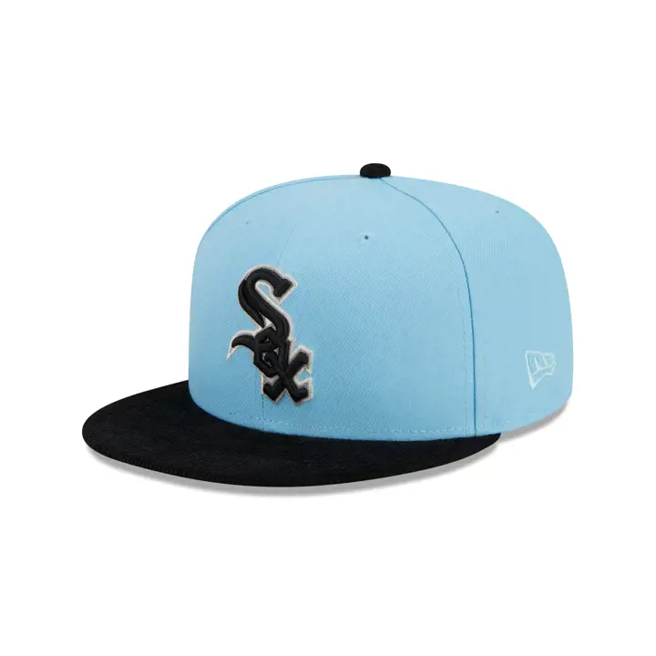 Chicago White Sox MLB Noir et bleu 59FIFTY skbl/blk/gry